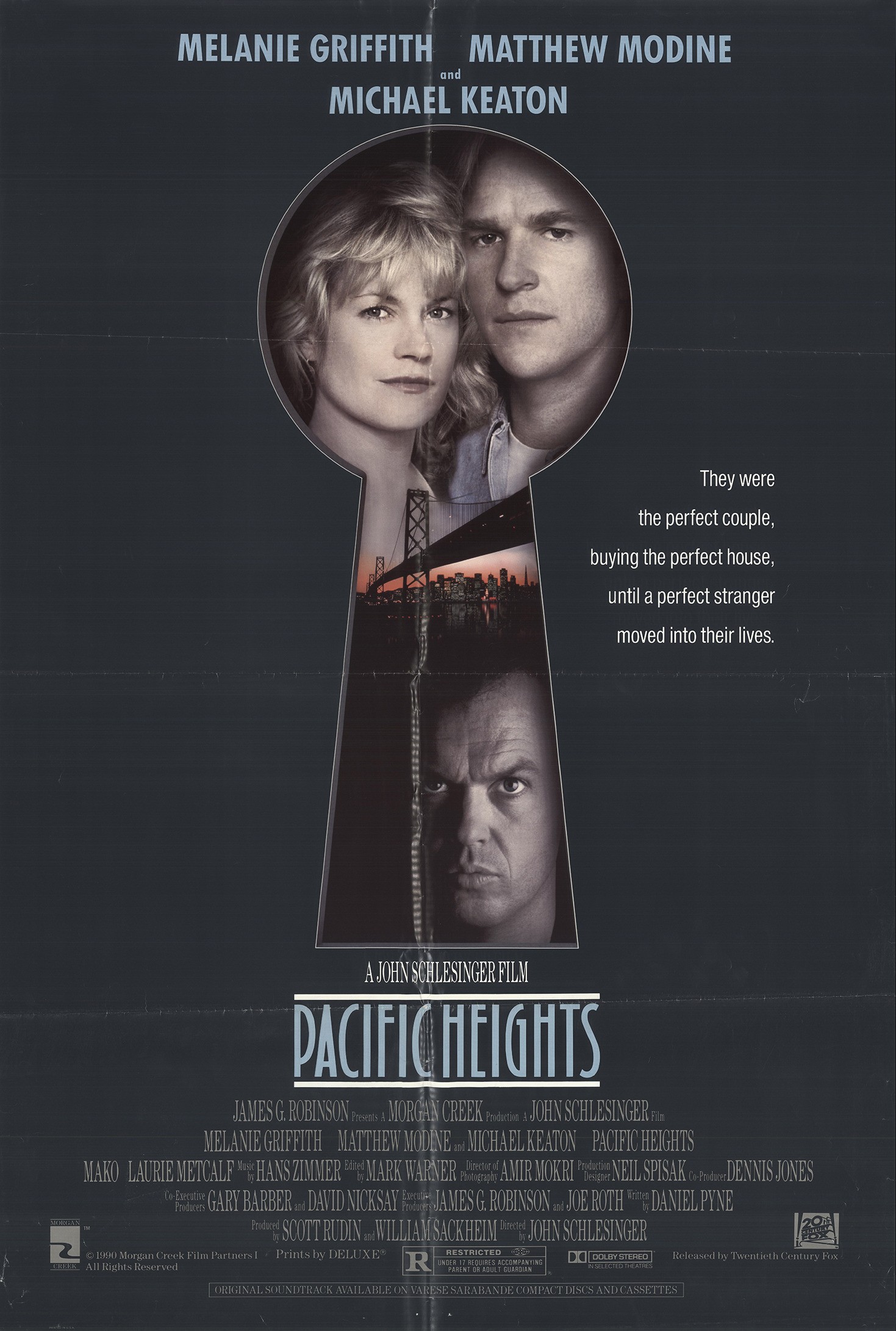 Mega Sized Movie Poster Image for Pacific Heights 
