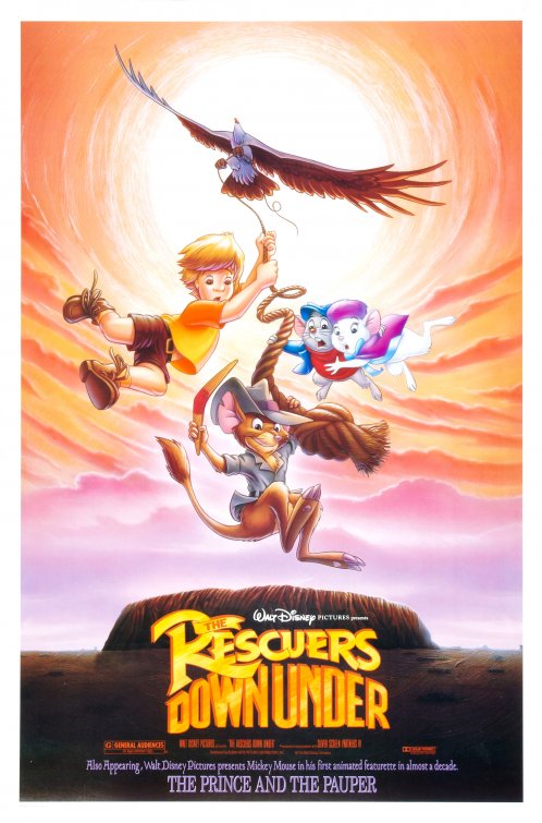 The Rescuers Down Under Movie Poster