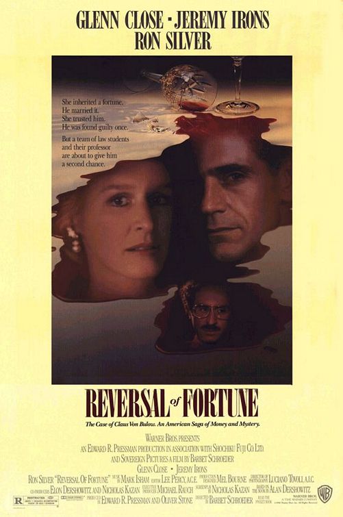 Reversal of Fortune Movie Poster