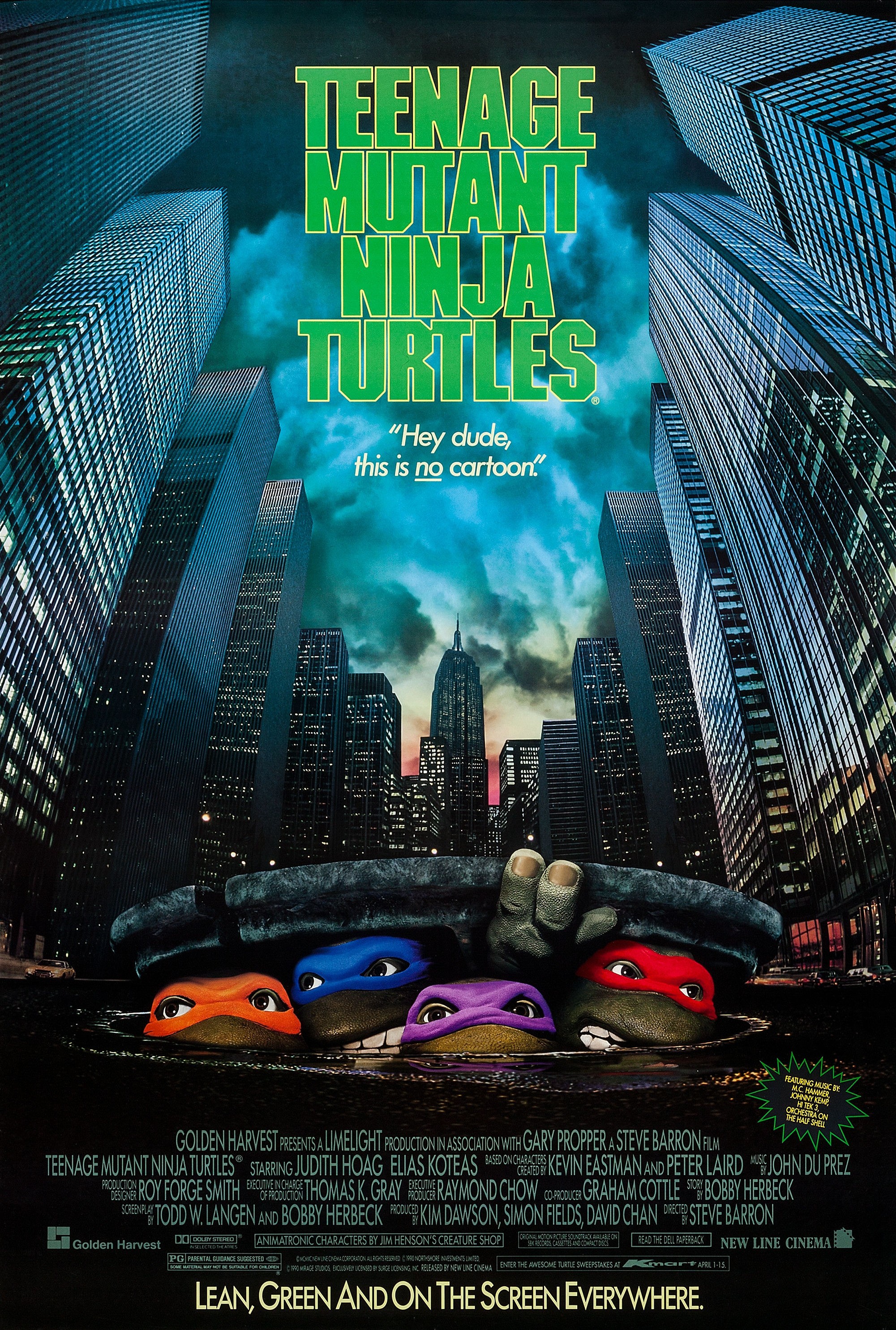 Mega Sized Movie Poster Image for Teenage Mutant Ninja Turtles 