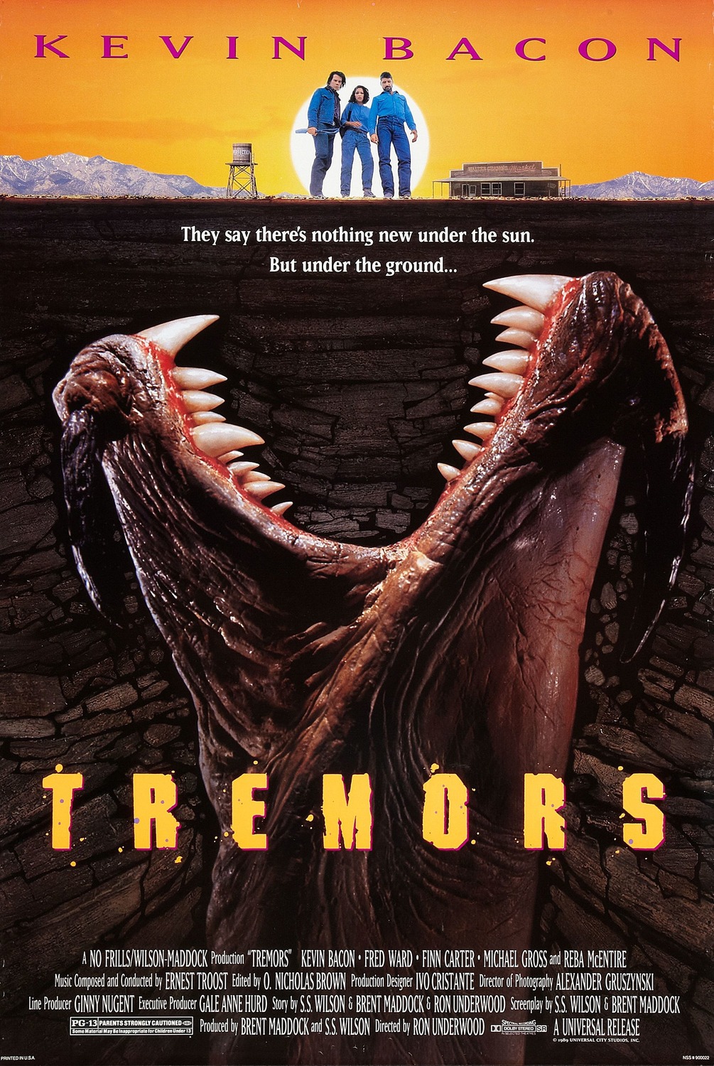 Extra Large Movie Poster Image for Tremors 