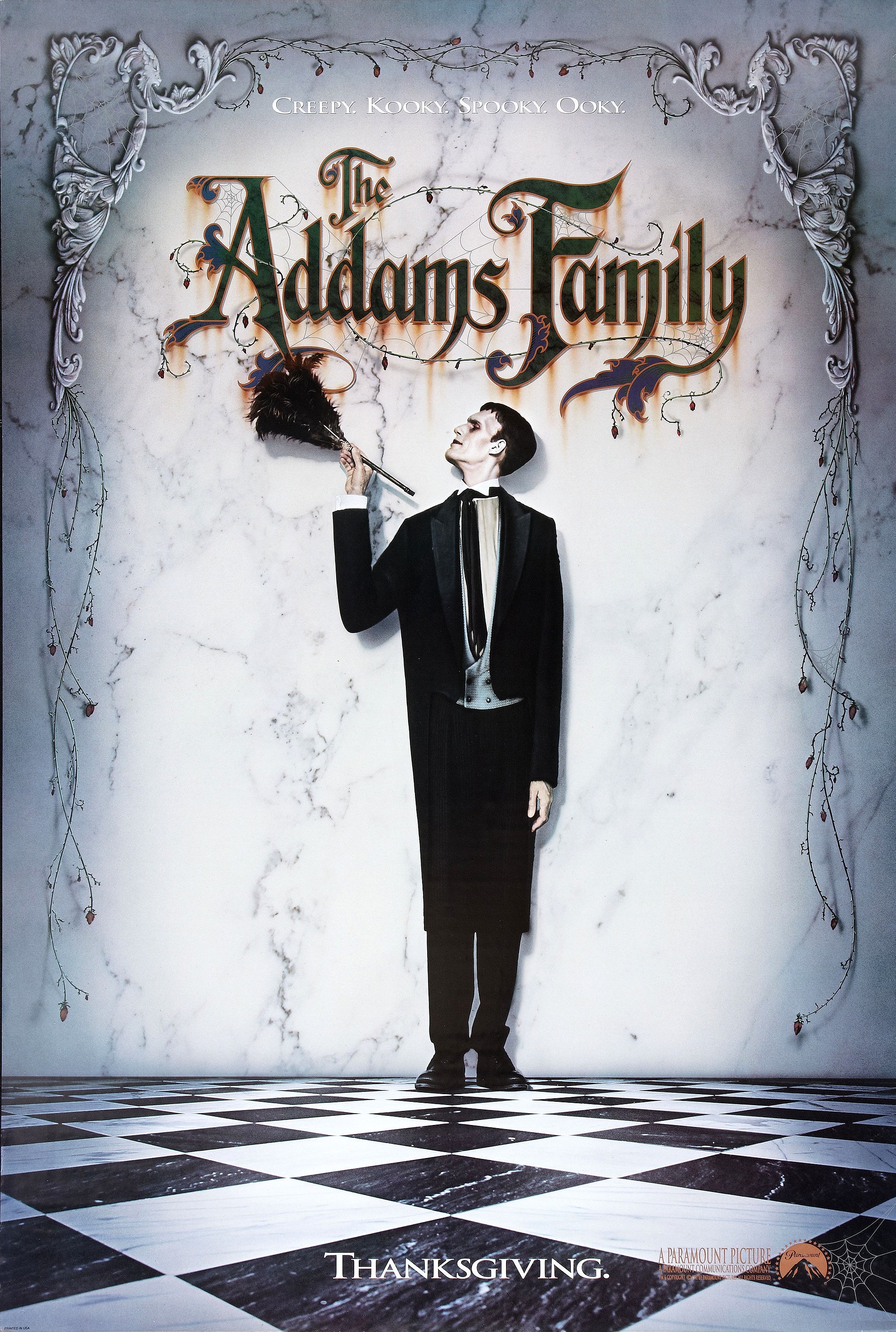Mega Sized Movie Poster Image for The Addams Family (#1 of 2)