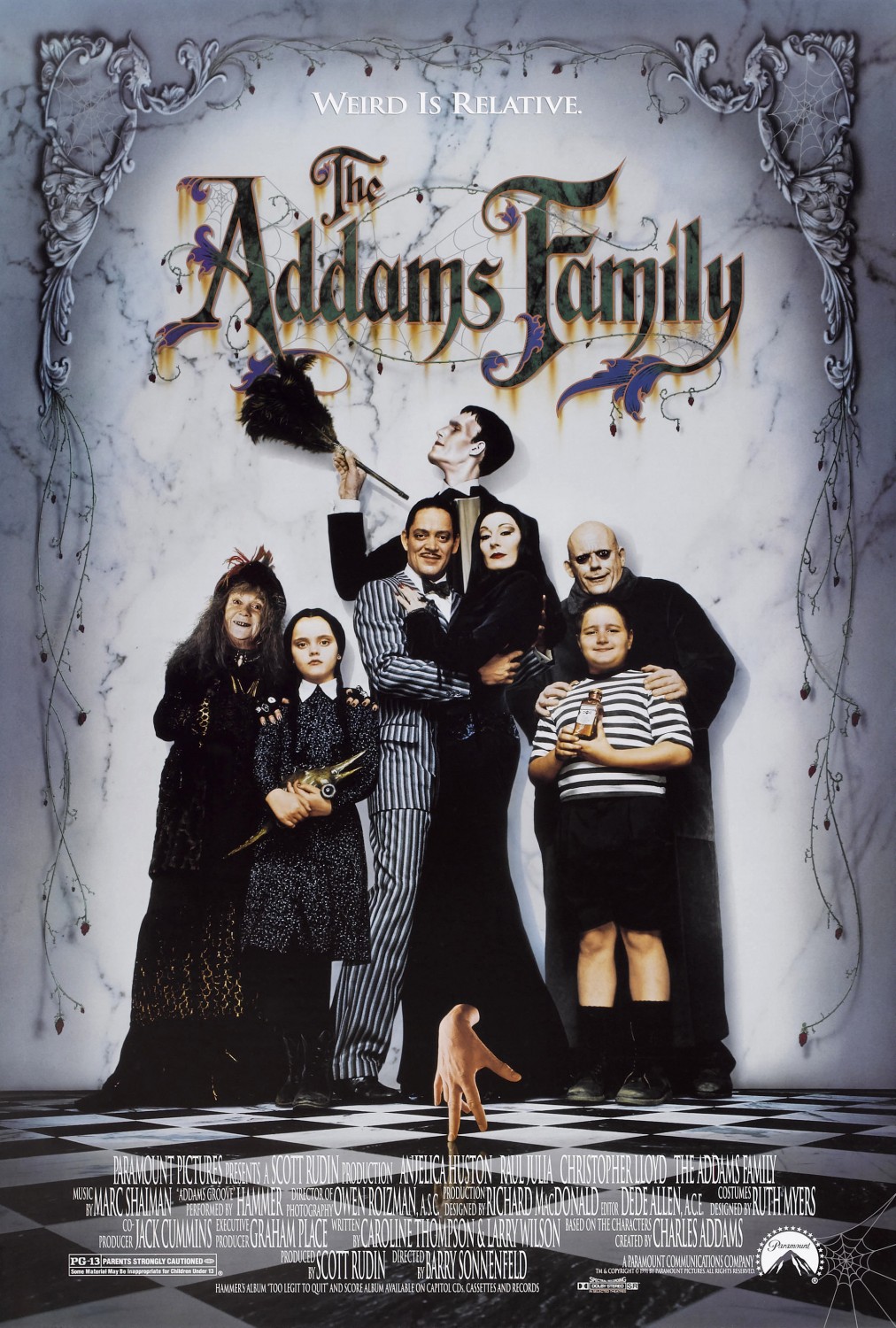 Extra Large Movie Poster Image for The Addams Family (#2 of 2)