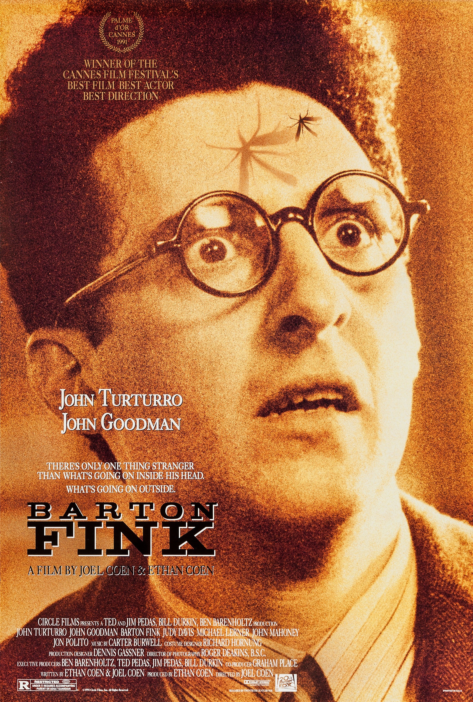 Mega Sized Movie Poster Image for Barton Fink (#2 of 3)