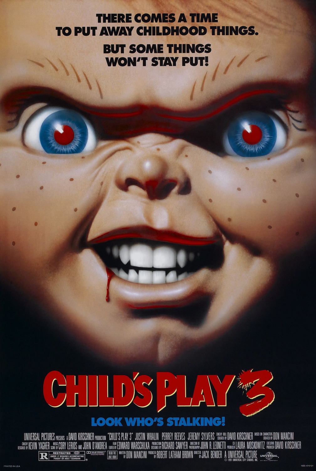 Extra Large Movie Poster Image for Child's Play 3 