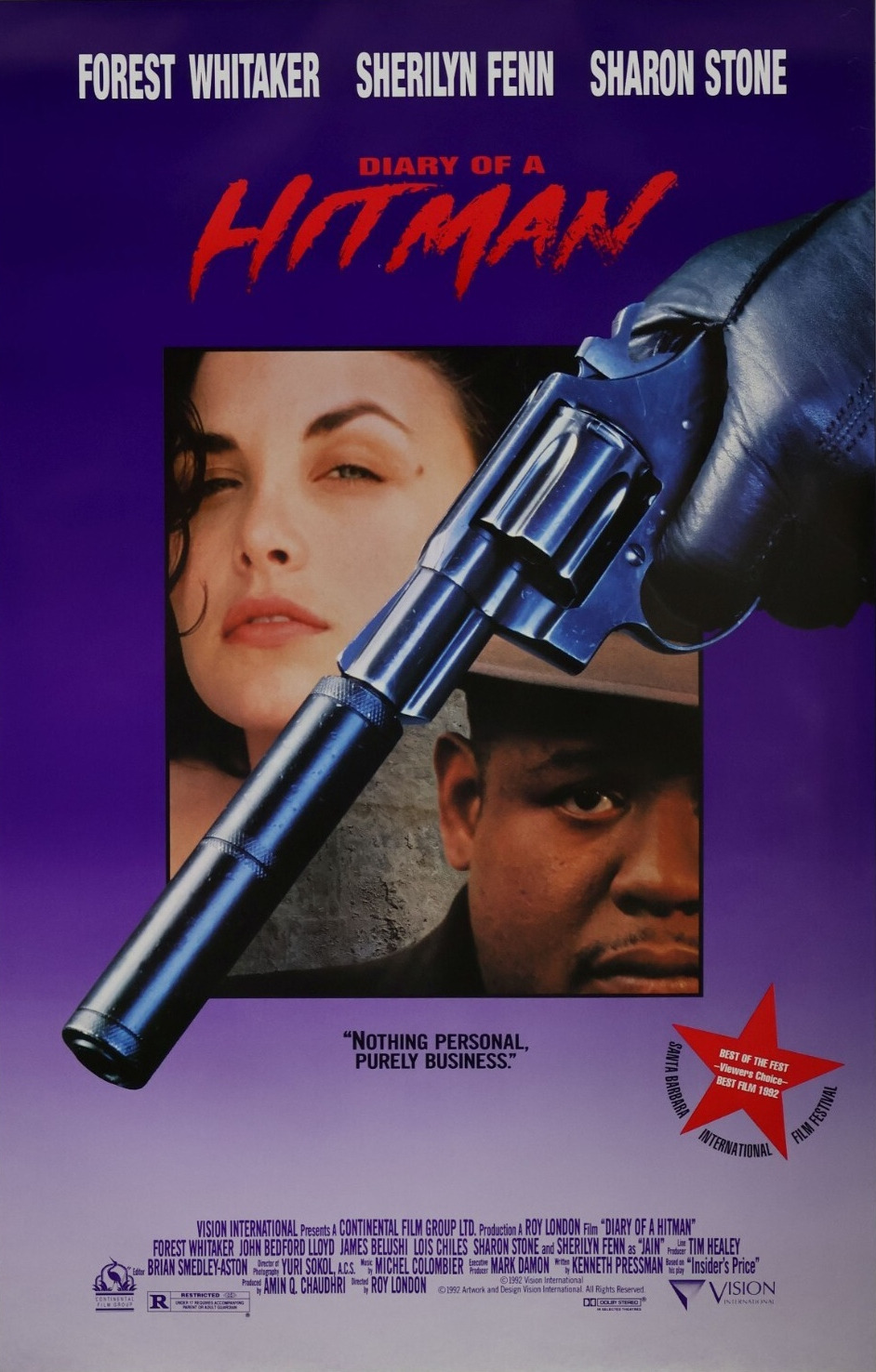Extra Large Movie Poster Image for Diary of a Hitman 