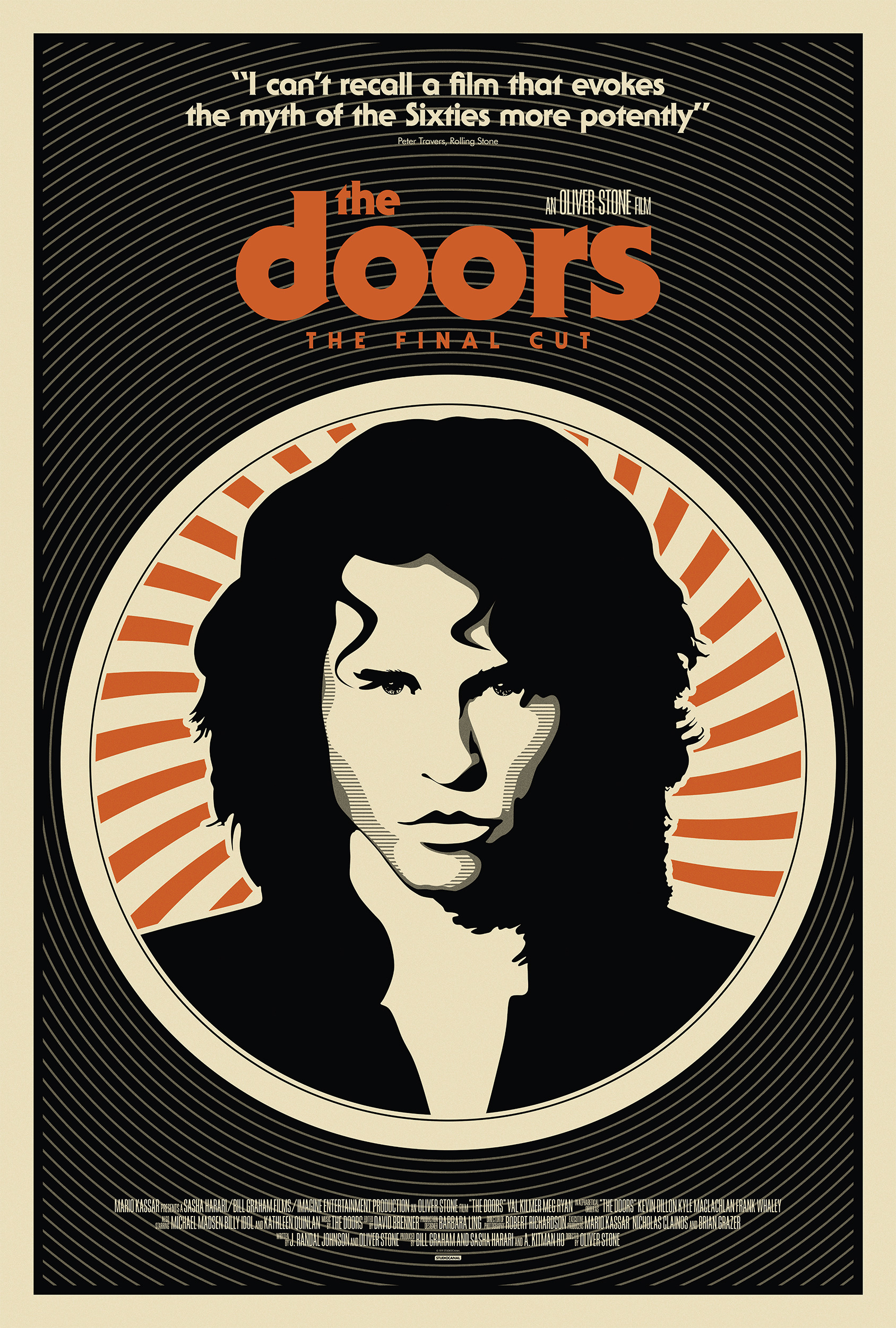 Mega Sized Movie Poster Image for The Doors (#4 of 4)