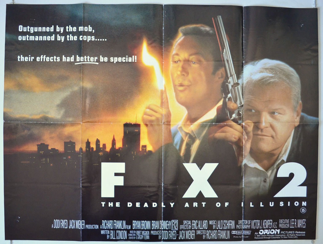 Extra Large Movie Poster Image for F/X2 (#3 of 3)