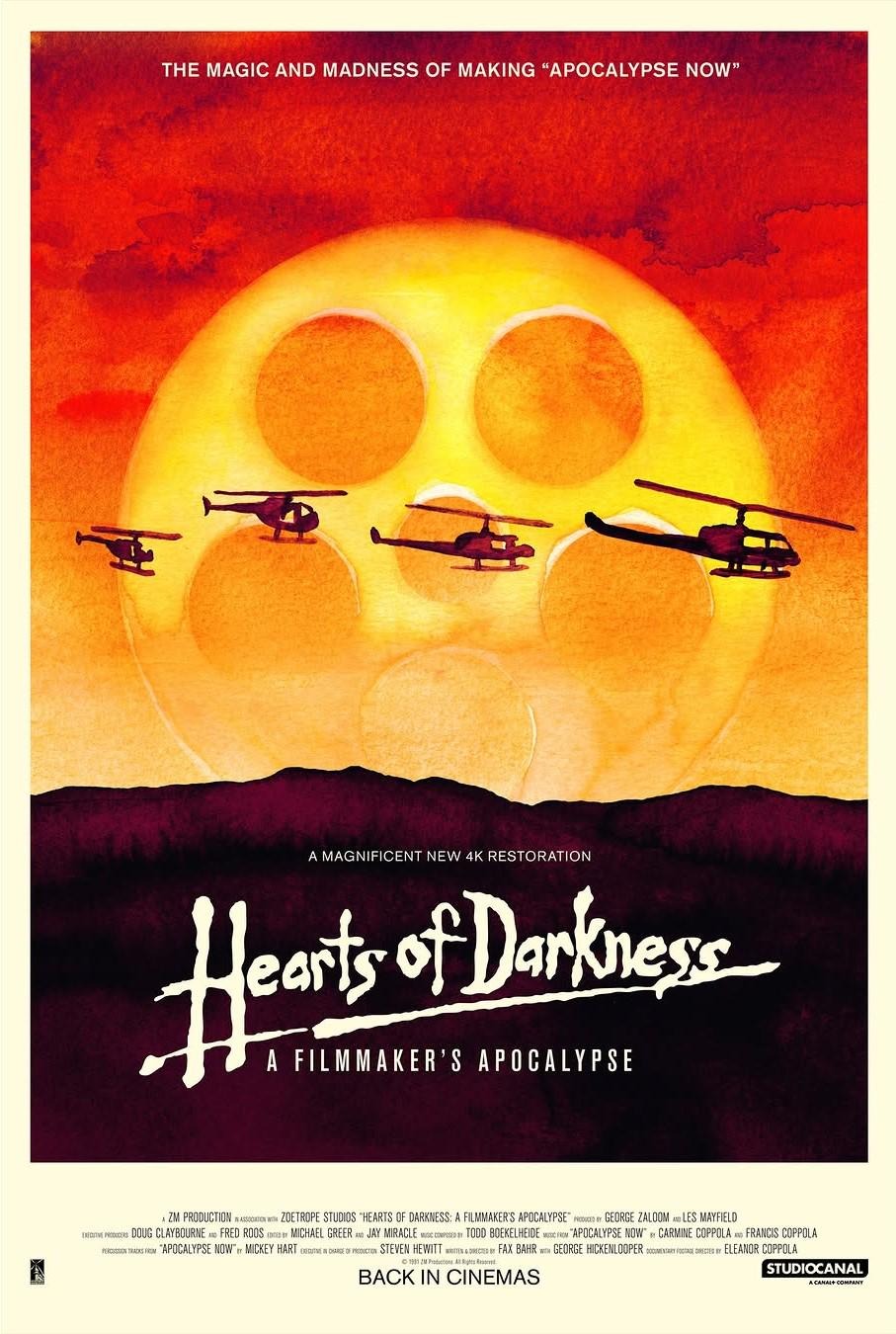 Extra Large Movie Poster Image for Hearts of Darkness: A Filmmaker's Apocalypse (#2 of 2)