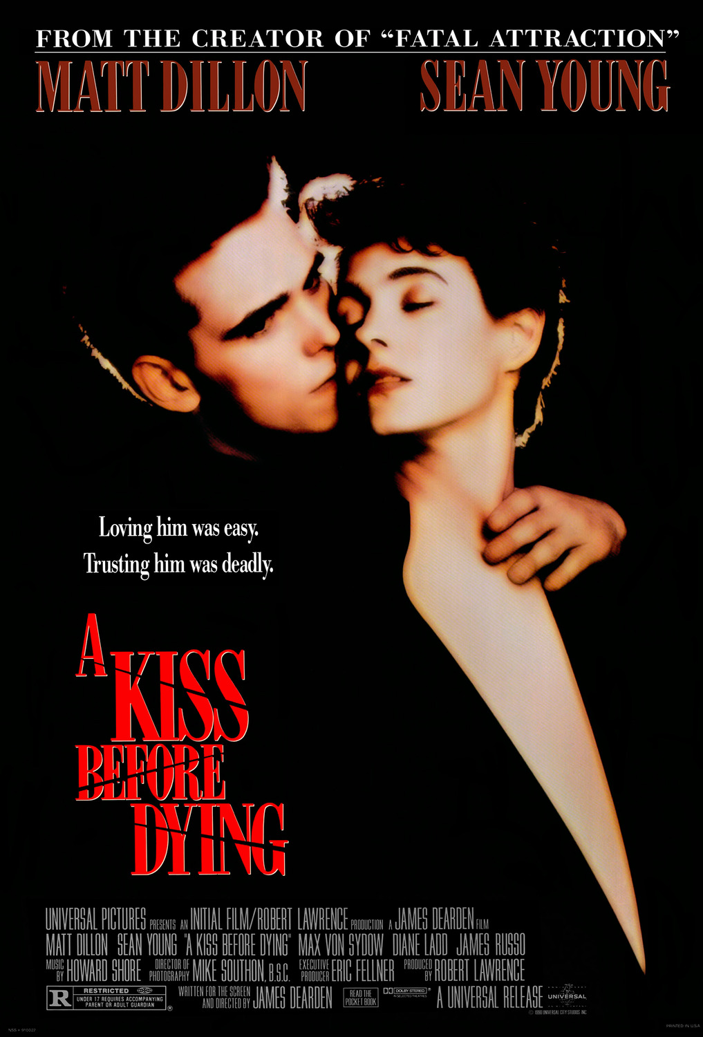 Extra Large Movie Poster Image for A Kiss Before Dying 