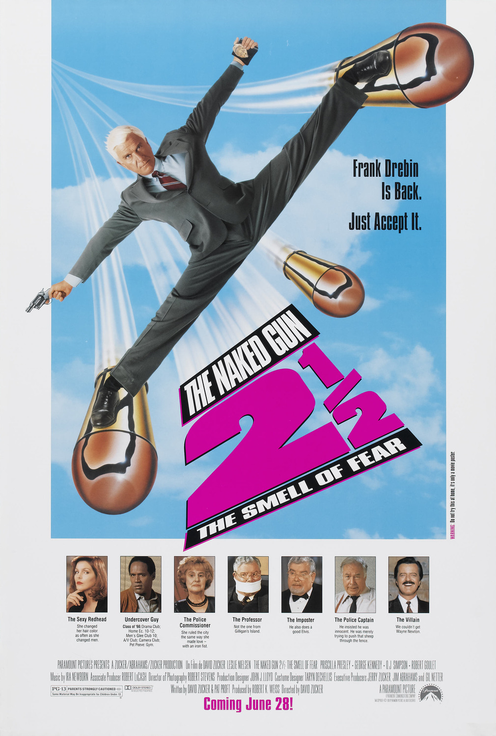 Extra Large Movie Poster Image for The Naked Gun 2 1/2: The Smell of Fear 