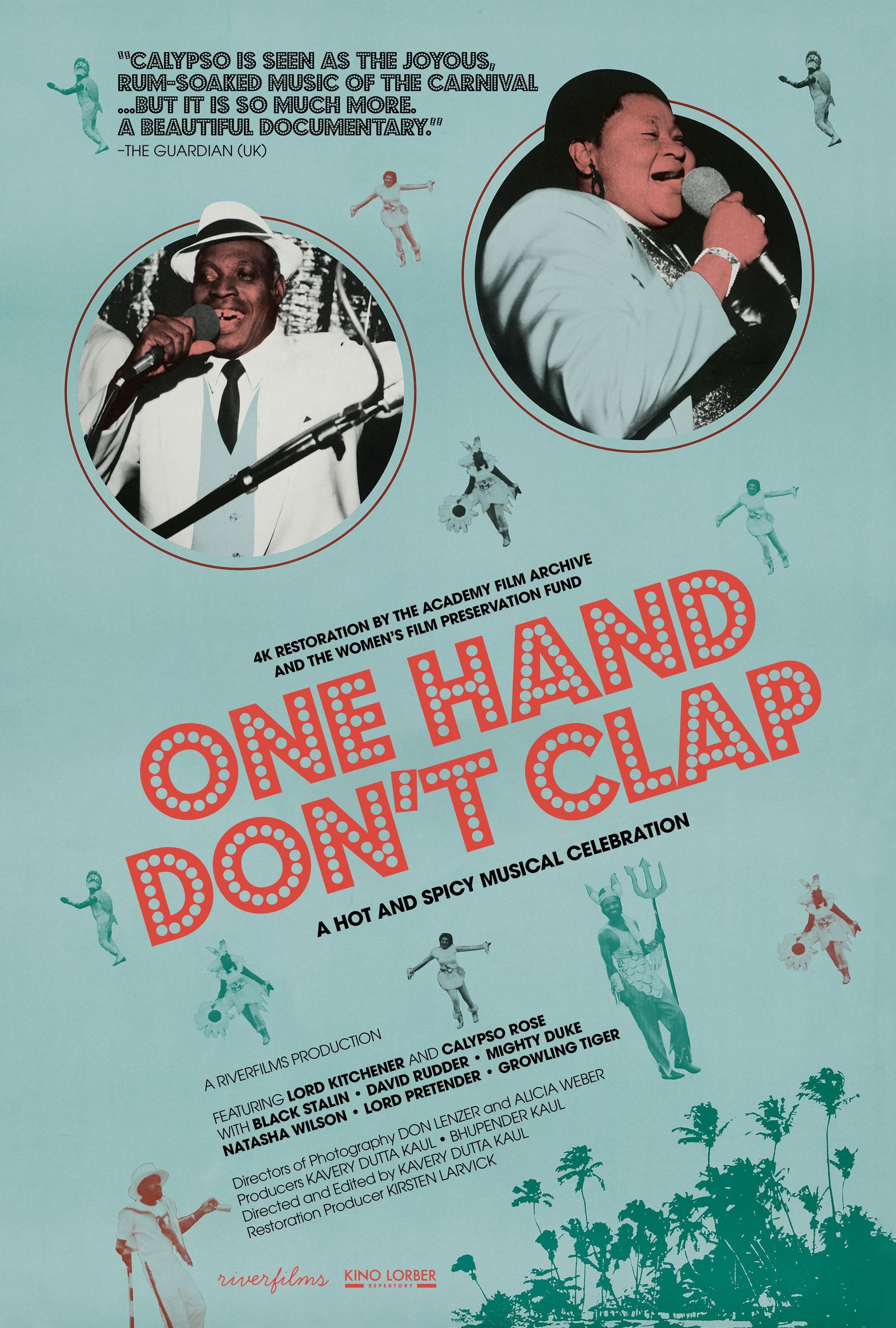 Mega Sized Movie Poster Image for One Hand Don't Clap 