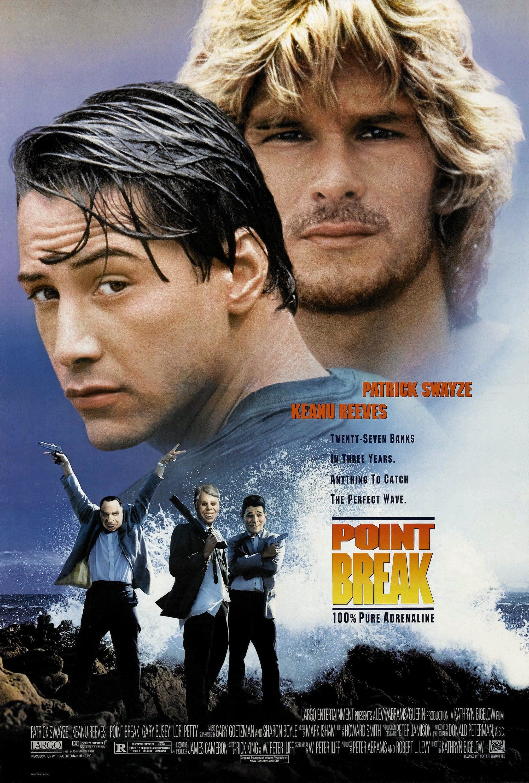 Mega Sized Movie Poster Image for Point Break (#1 of 2)