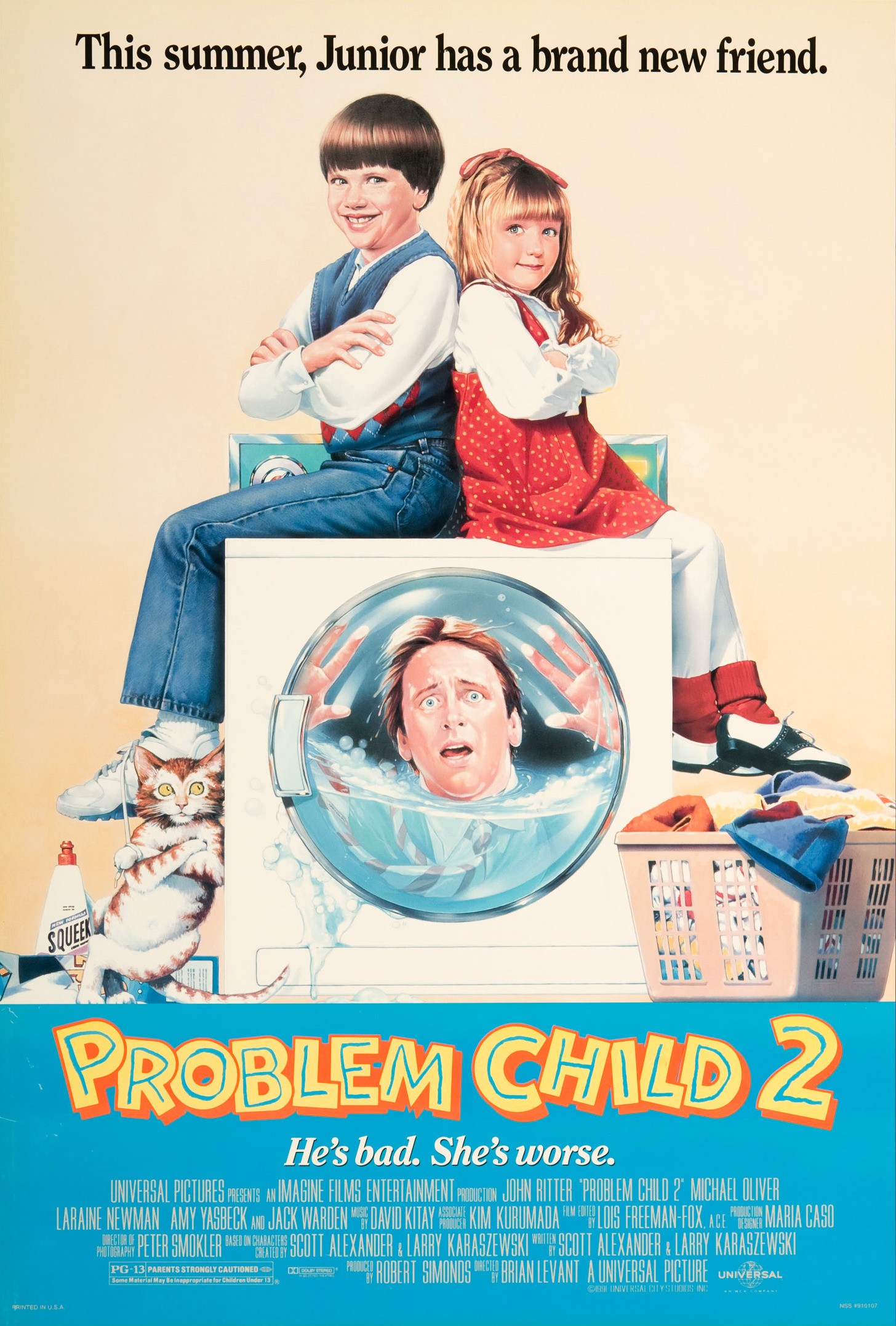 Mega Sized Movie Poster Image for Problem Child 2 
