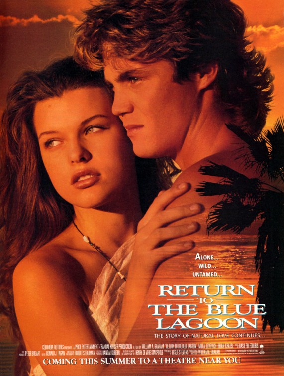 Return to the Blue Lagoon Movie Poster
