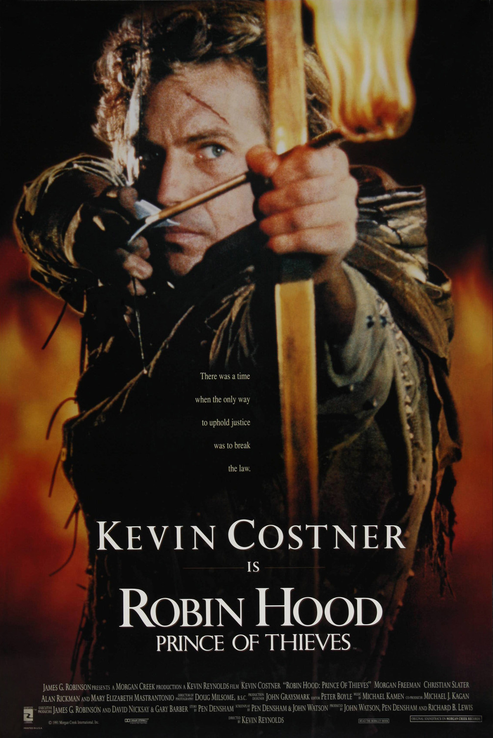 Extra Large Movie Poster Image for Robin Hood: Prince of Thieves (#2 of 2)