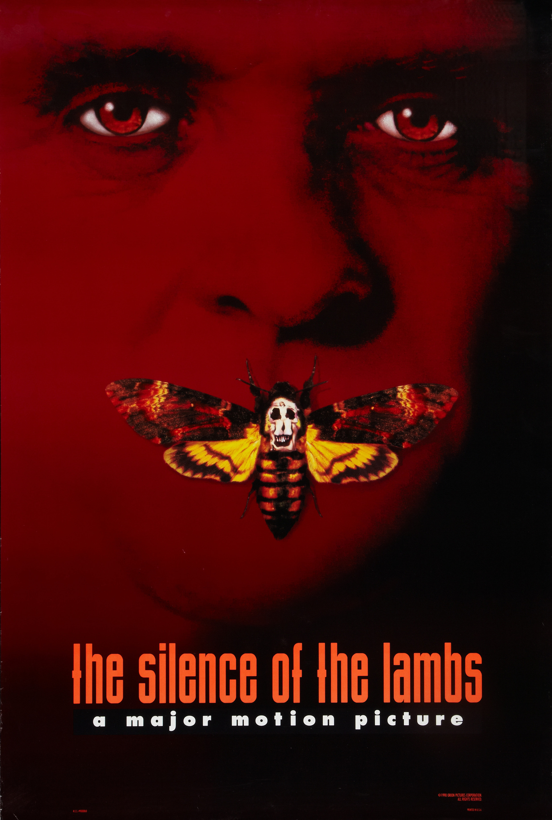 Mega Sized Movie Poster Image for The Silence of the Lambs (#1 of 3)