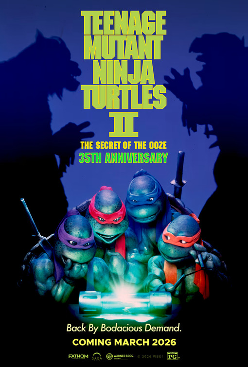 Teenage Mutant Ninja Turtles II: The Secret of the Ooze Movie Poster