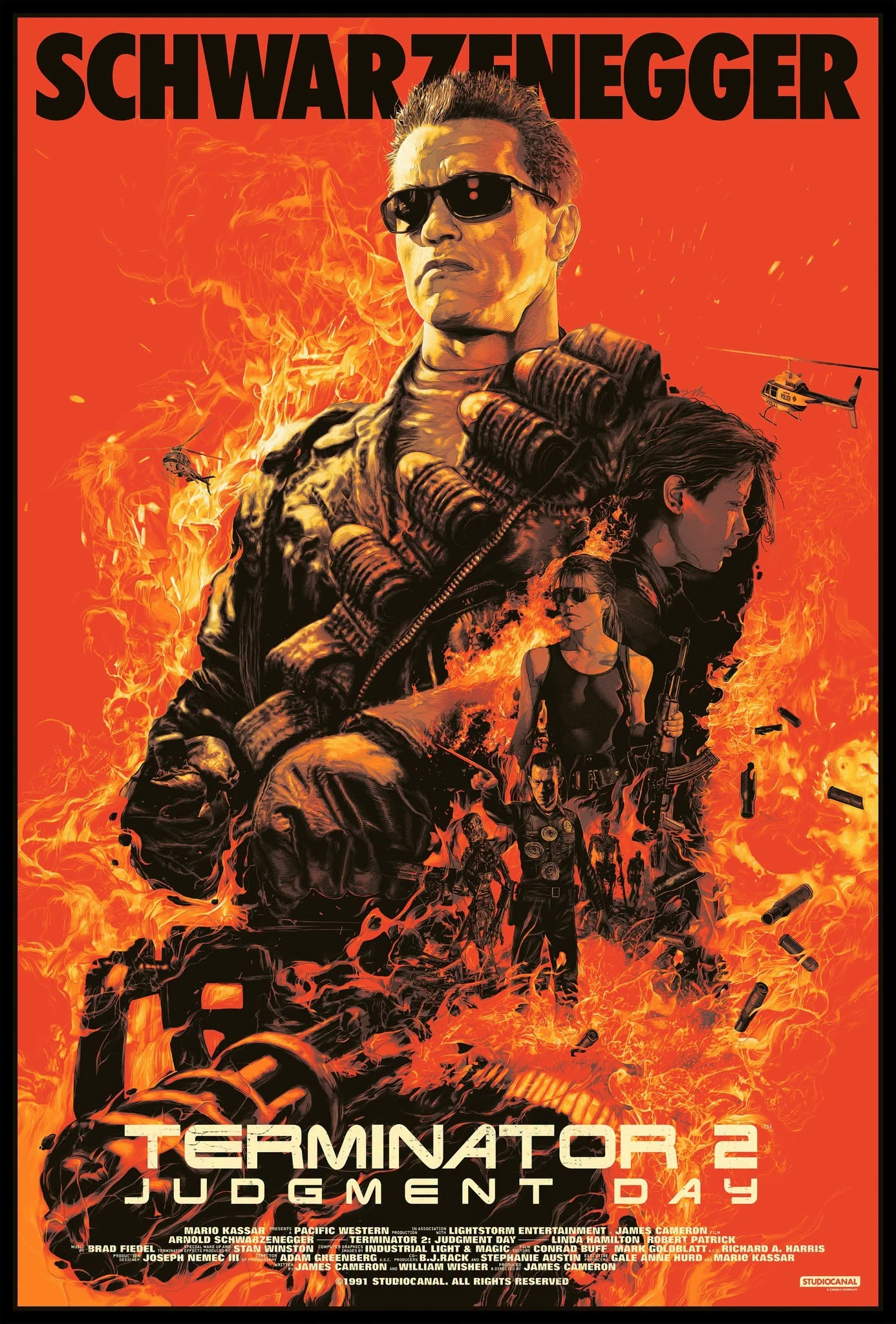 Mega Sized Movie Poster Image for Terminator 2: Judgment Day (#9 of 11)