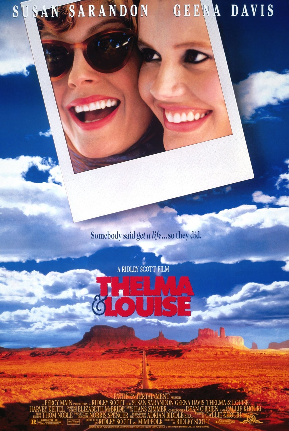 Extra Large Movie Poster Image for Thelma & Louise (#1 of 2)