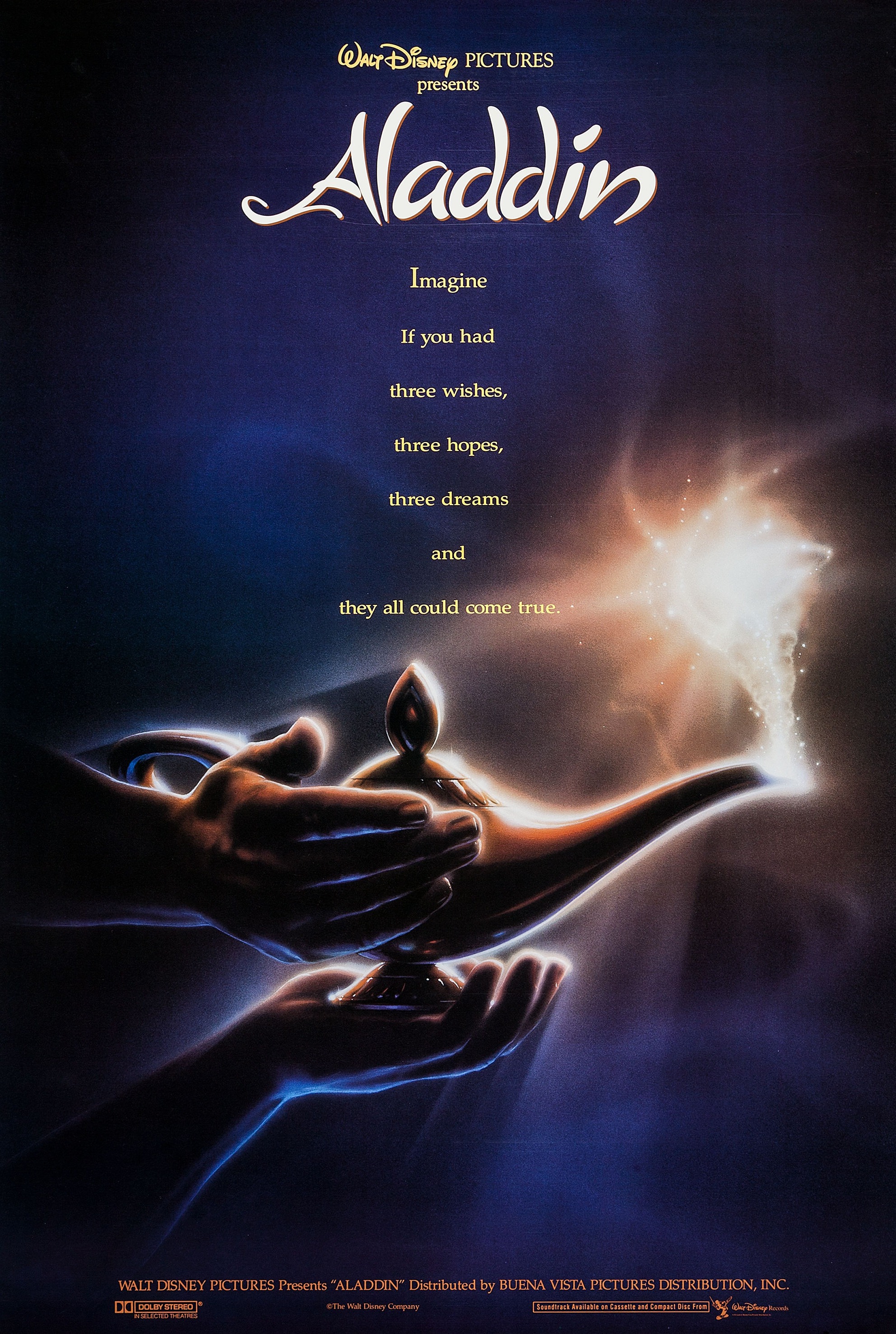 Mega Sized Movie Poster Image for Aladdin (#2 of 7)