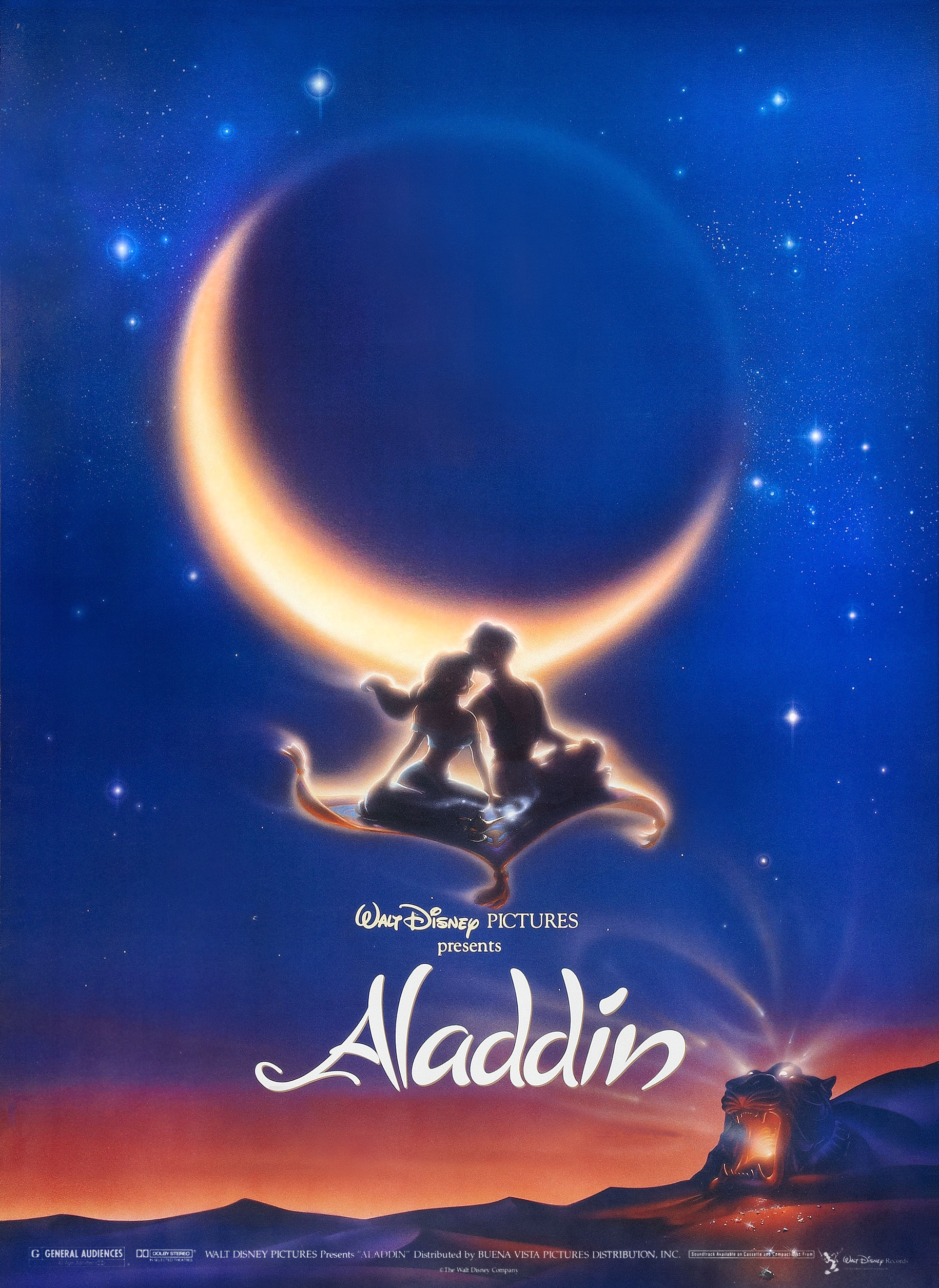 Mega Sized Movie Poster Image for Aladdin (#6 of 7)