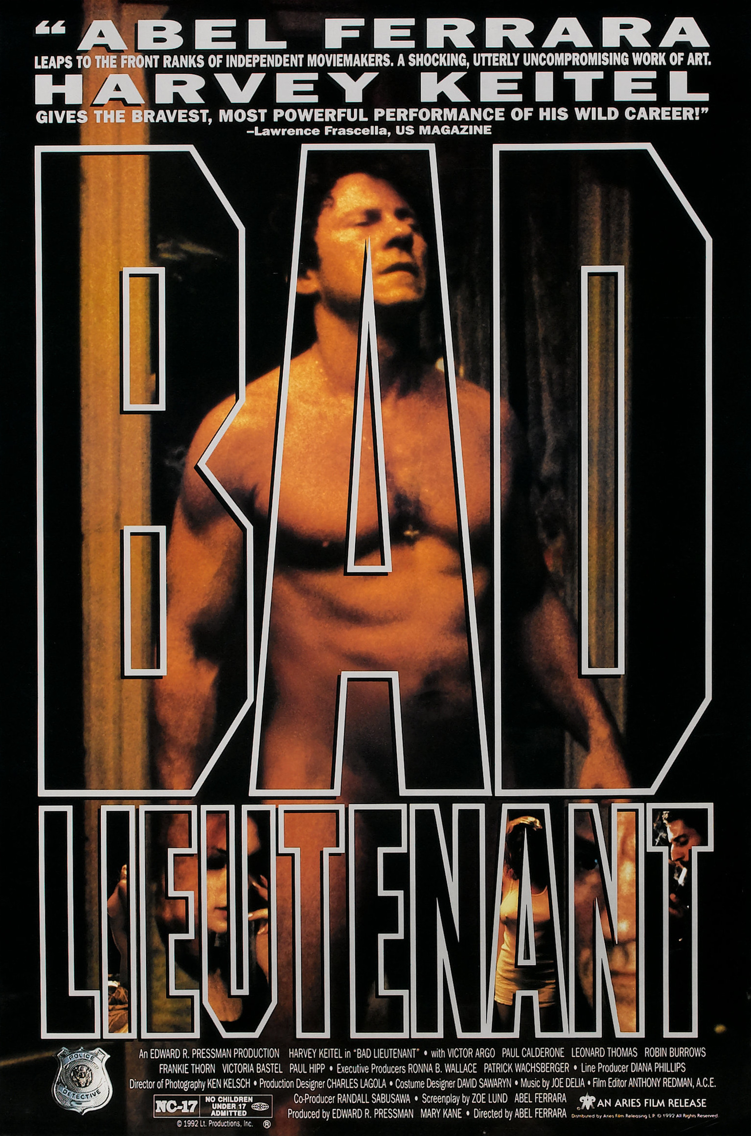 Mega Sized Movie Poster Image for Bad Lieutenant (#1 of 2)