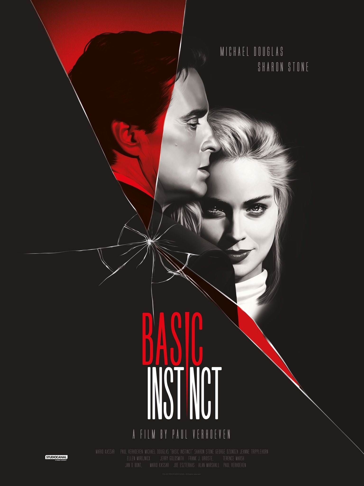 Mega Sized Movie Poster Image for Basic Instinct (#4 of 5)