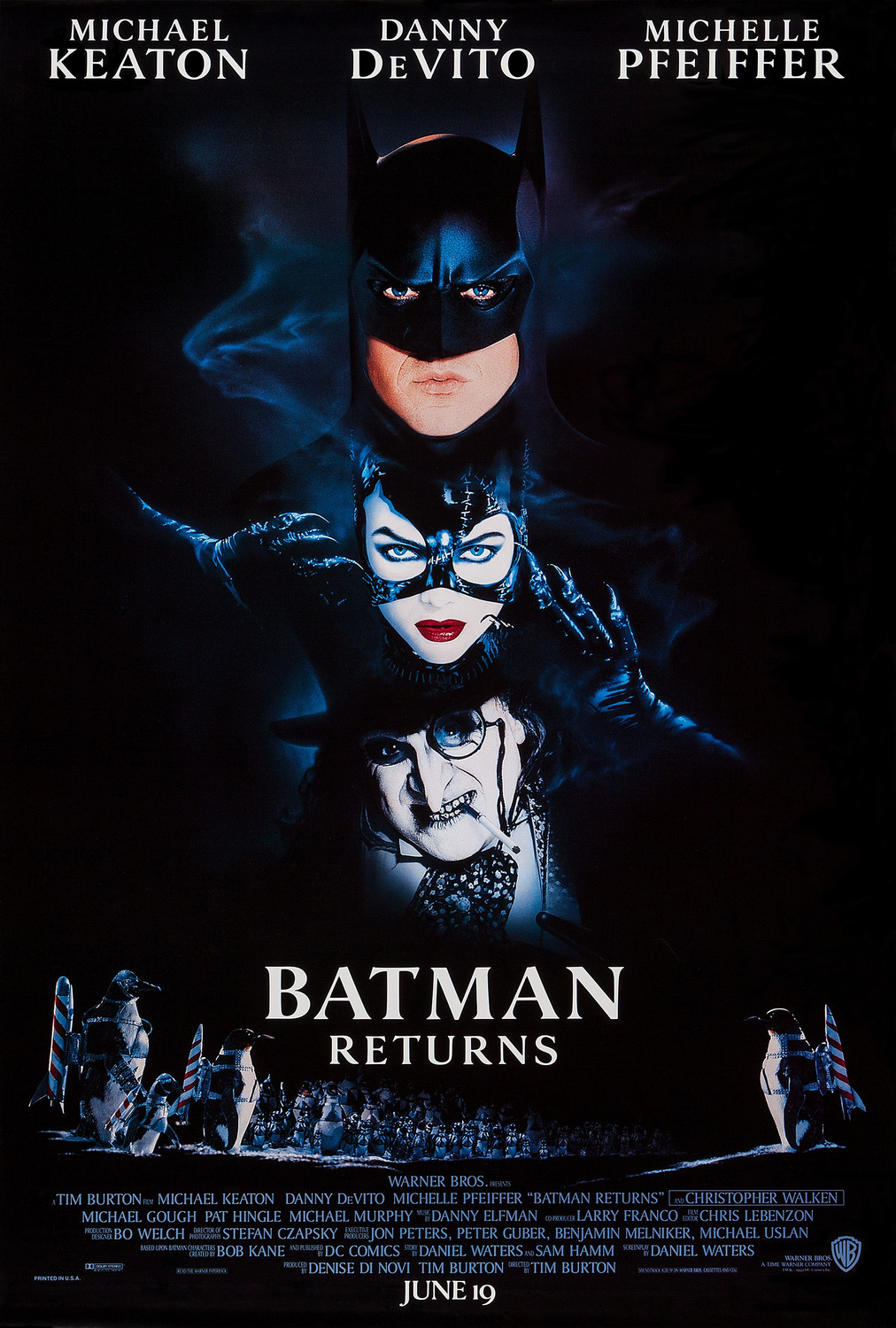 Extra Large Movie Poster Image for Batman Returns (#3 of 8)
