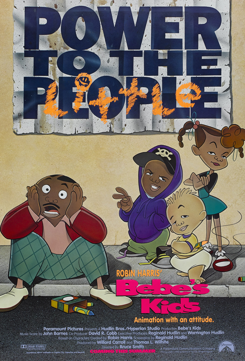 Extra Large Movie Poster Image for Bebe's Kids 