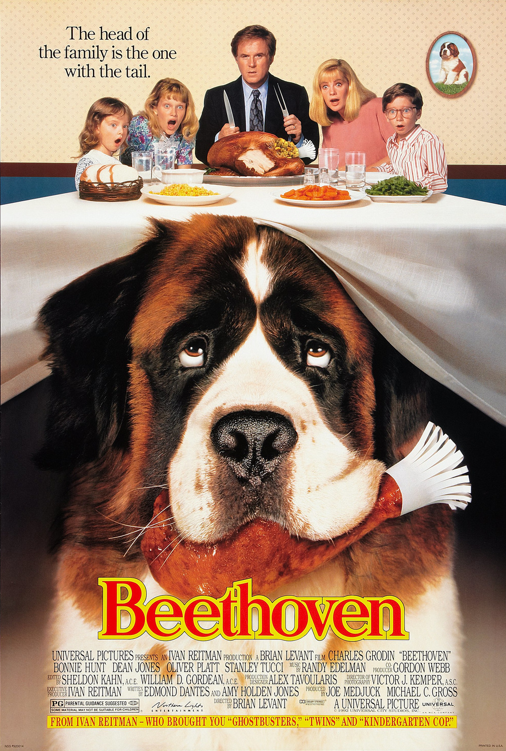 Extra Large Movie Poster Image for Beethoven (#1 of 4)