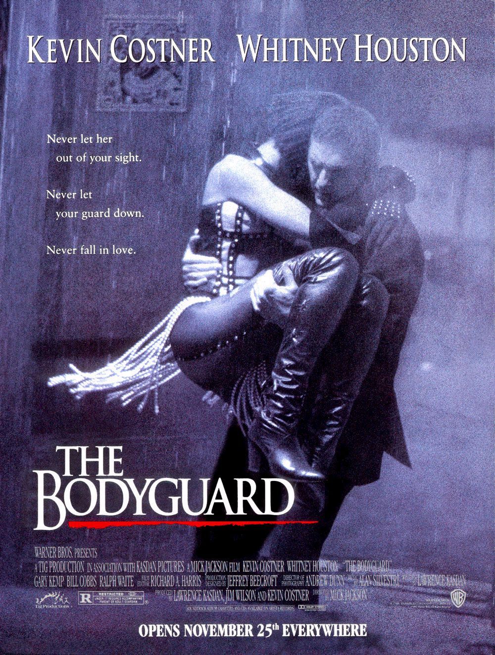 Extra Large Movie Poster Image for The Bodyguard 