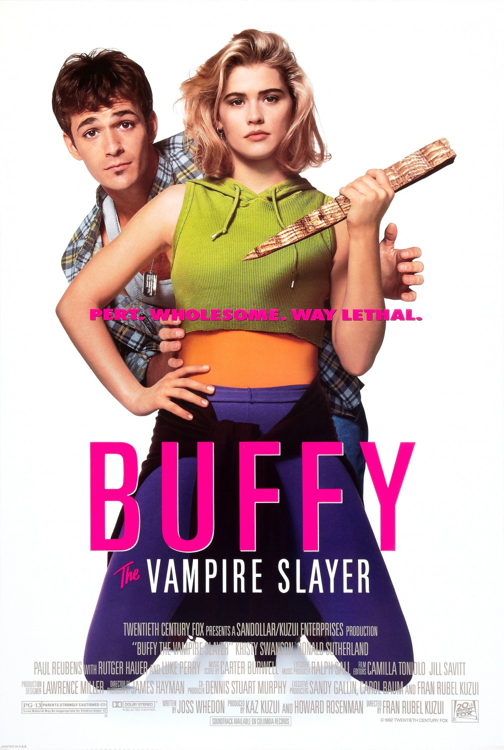 Extra Large Movie Poster Image for Buffy the Vampire Slayer (#2 of 2)