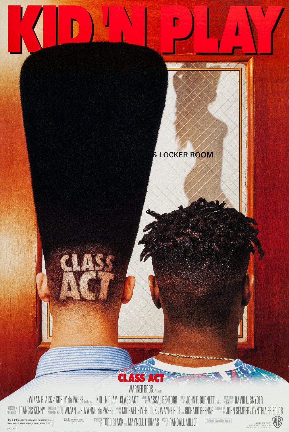 Extra Large Movie Poster Image for Class Act 