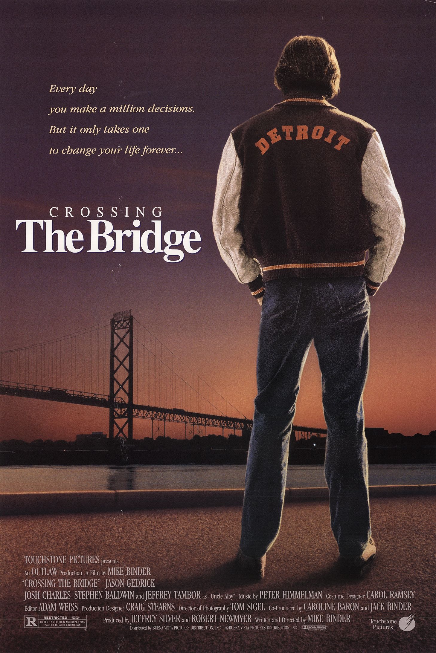 Mega Sized Movie Poster Image for Crossing the Bridge 