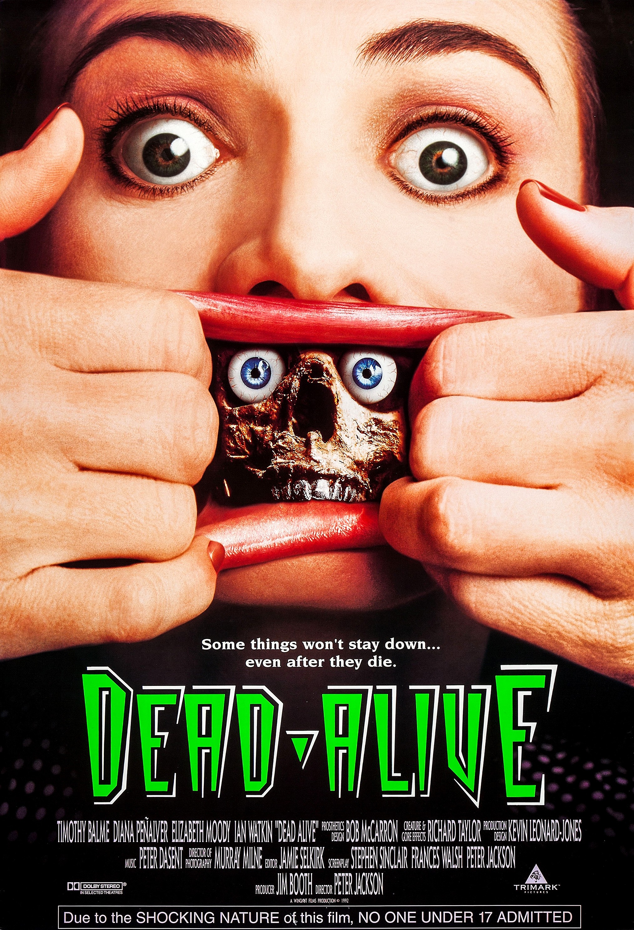 Mega Sized Movie Poster Image for Dead Alive (aka Braindead) (#1 of 4)