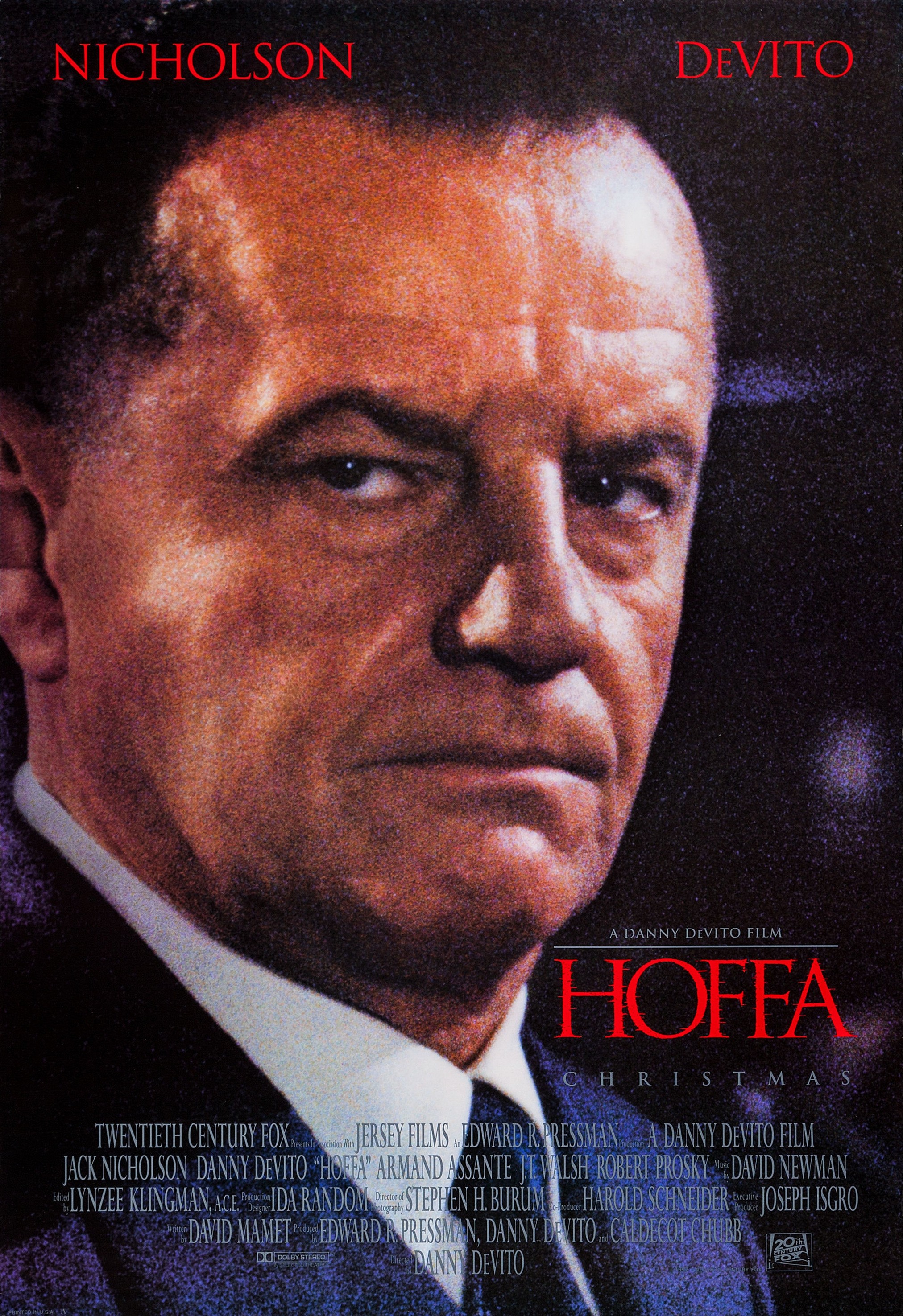 Mega Sized Movie Poster Image for Hoffa (#1 of 2)