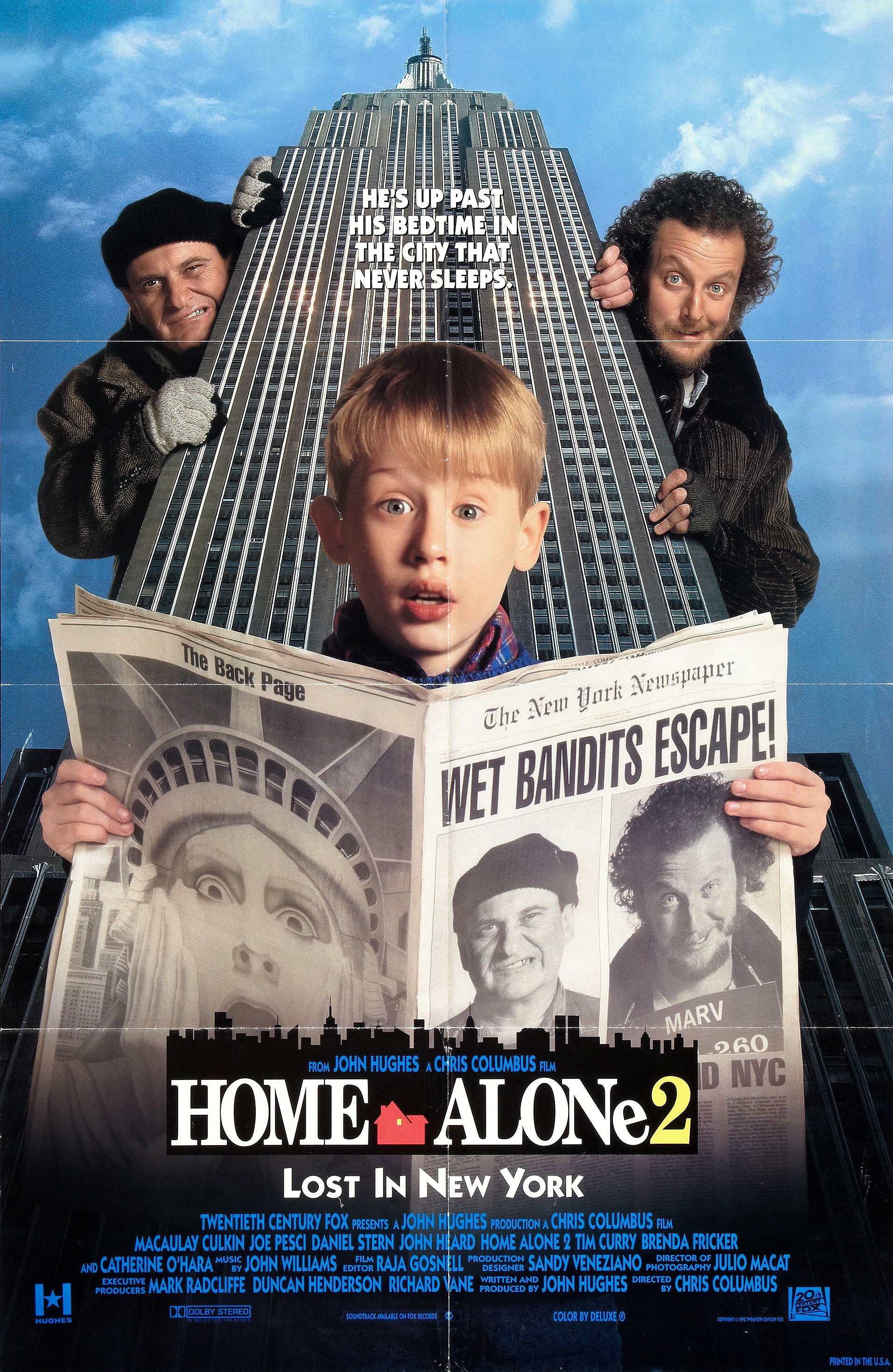 Mega Sized Movie Poster Image for Home Alone 2: Lost in New York (#2 of 4)