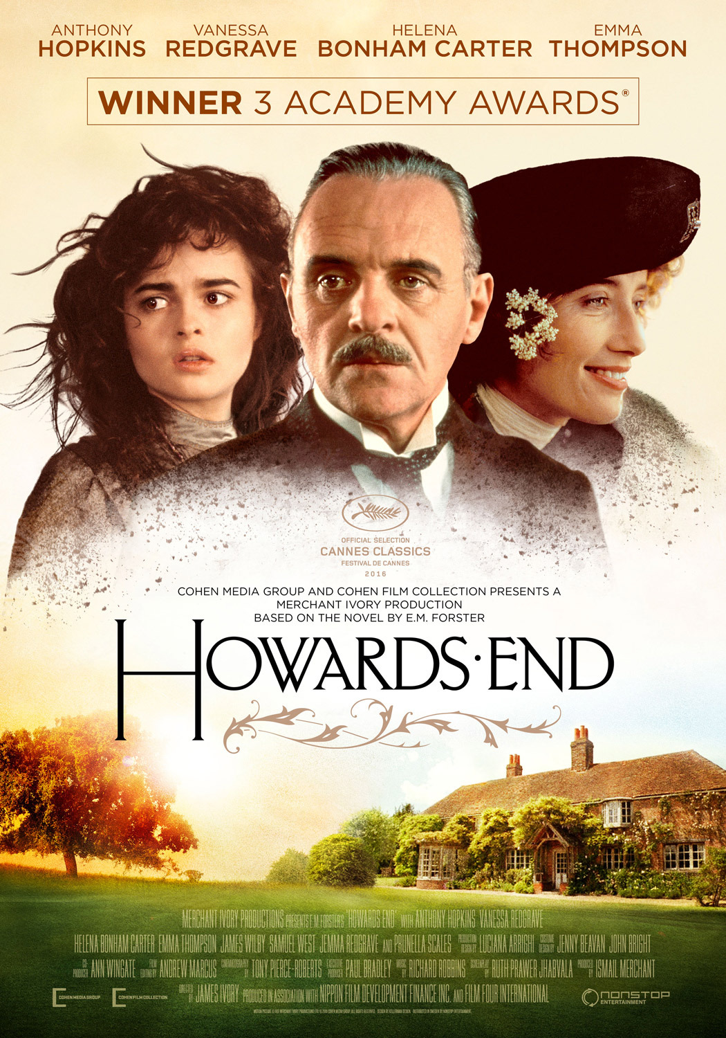 Extra Large Movie Poster Image for Howards End (#3 of 3)