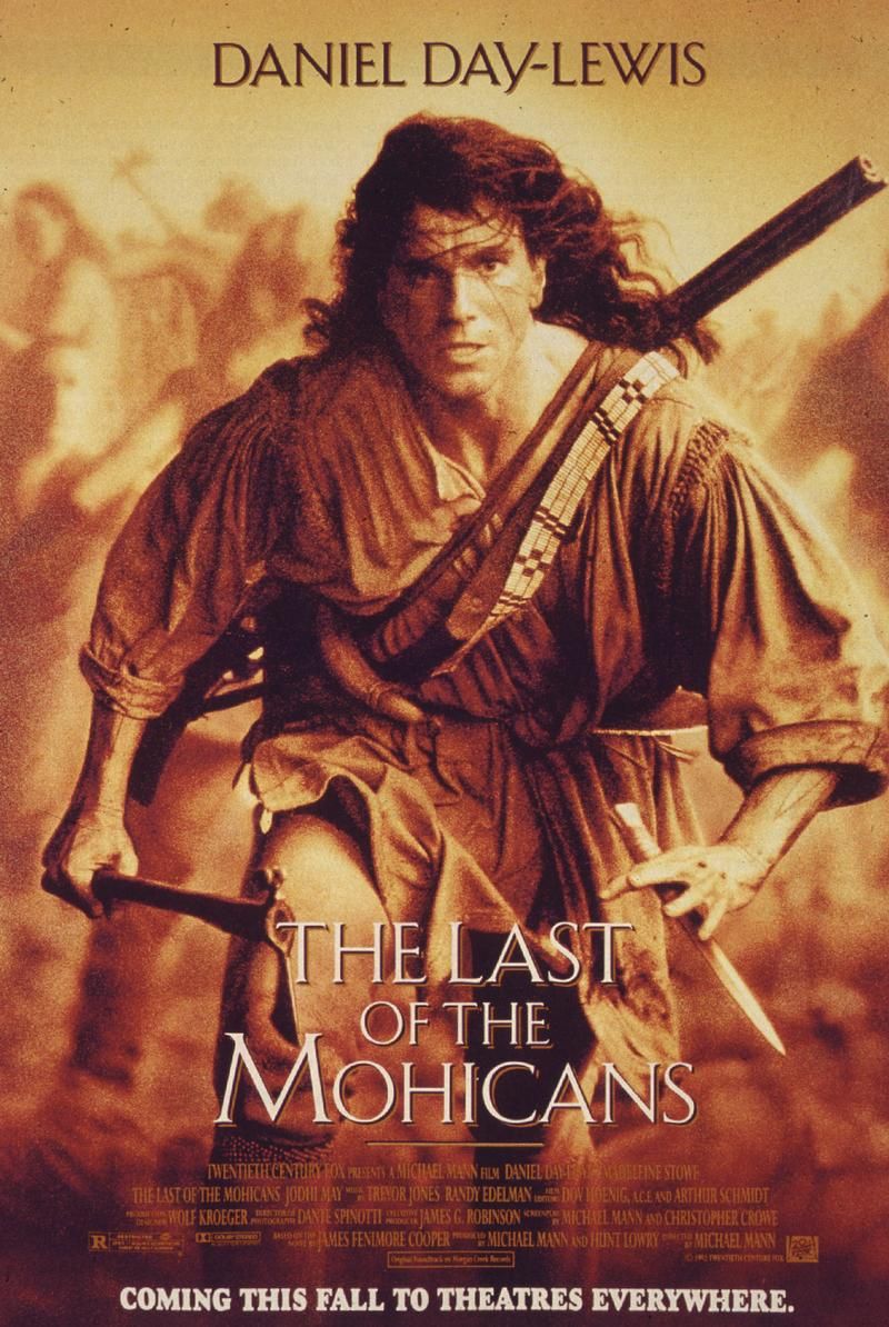 Extra Large Movie Poster Image for The Last of the Mohicans (#2 of 3)