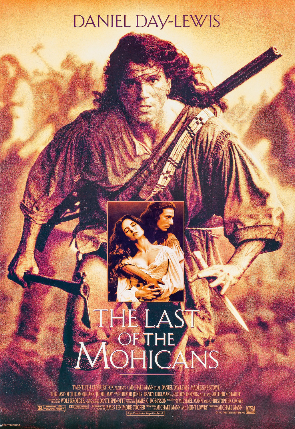 Extra Large Movie Poster Image for The Last of the Mohicans (#3 of 3)