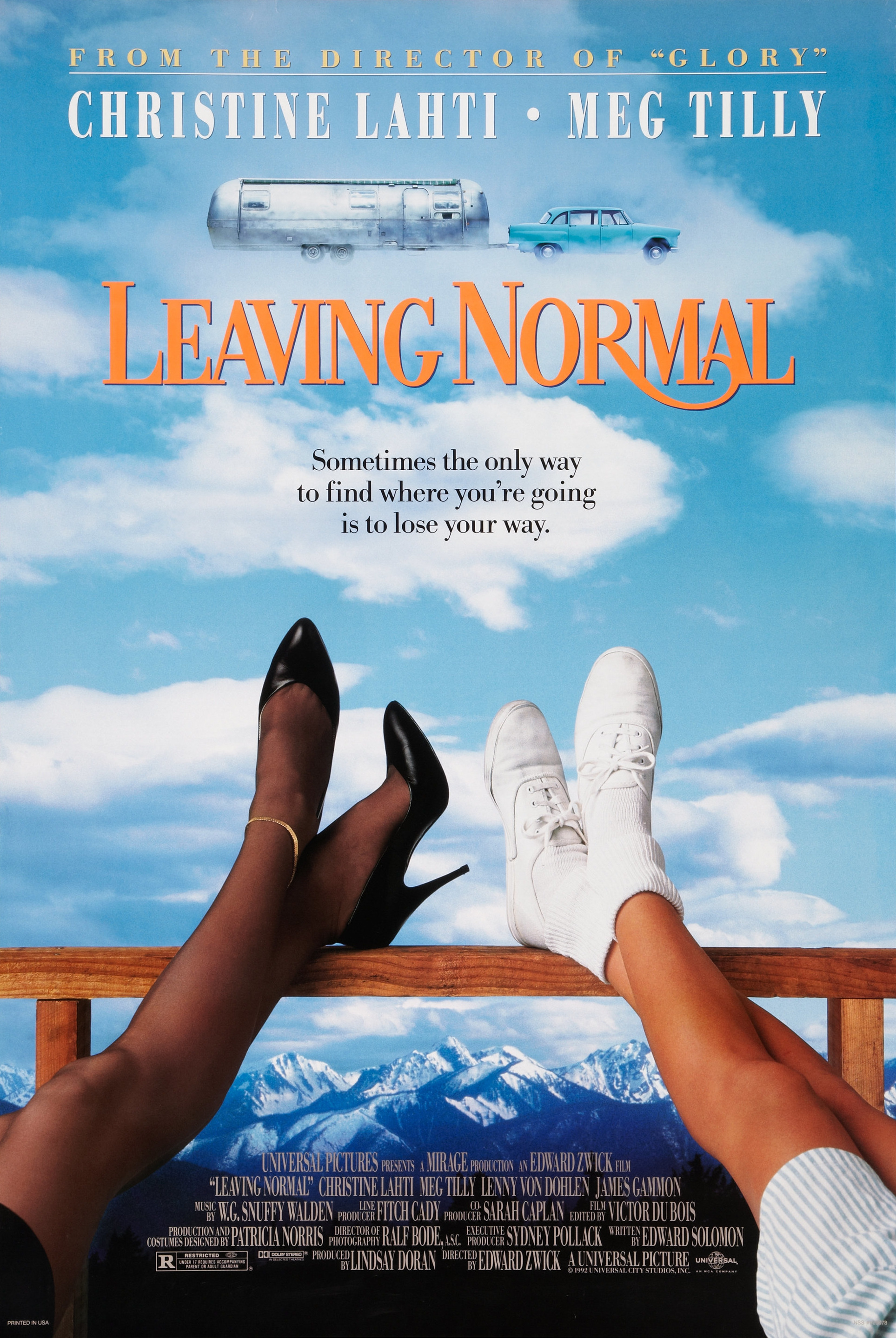 Mega Sized Movie Poster Image for Leaving Normal 