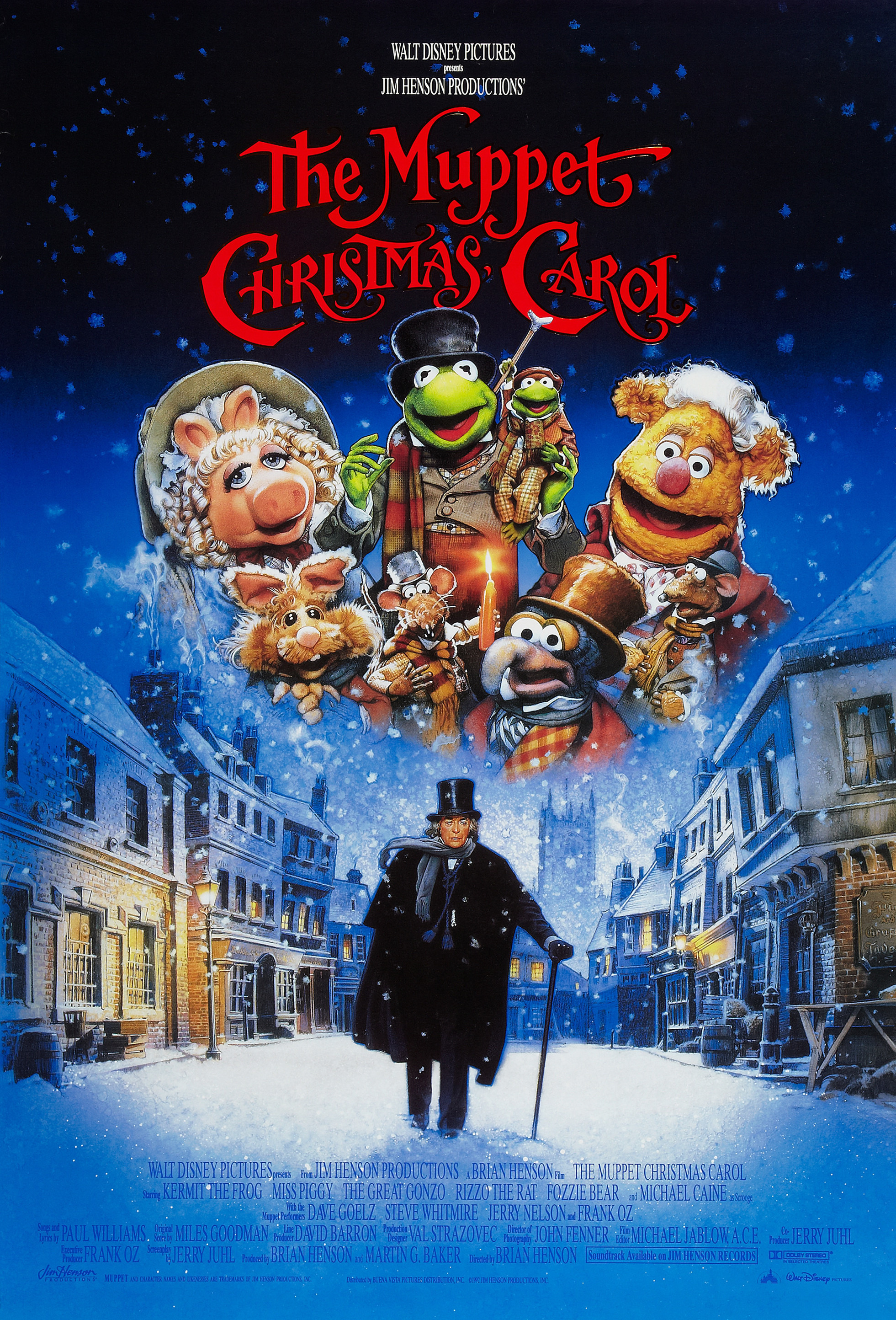 Mega Sized Movie Poster Image for The Muppet Christmas Carol 