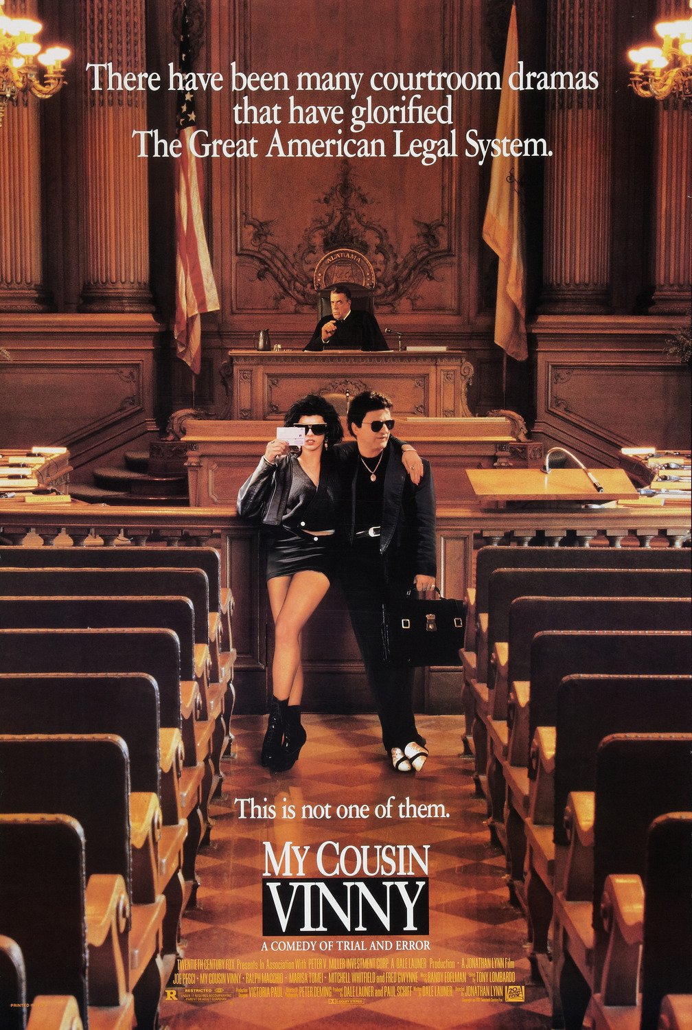 Extra Large Movie Poster Image for My Cousin Vinny (#1 of 3)