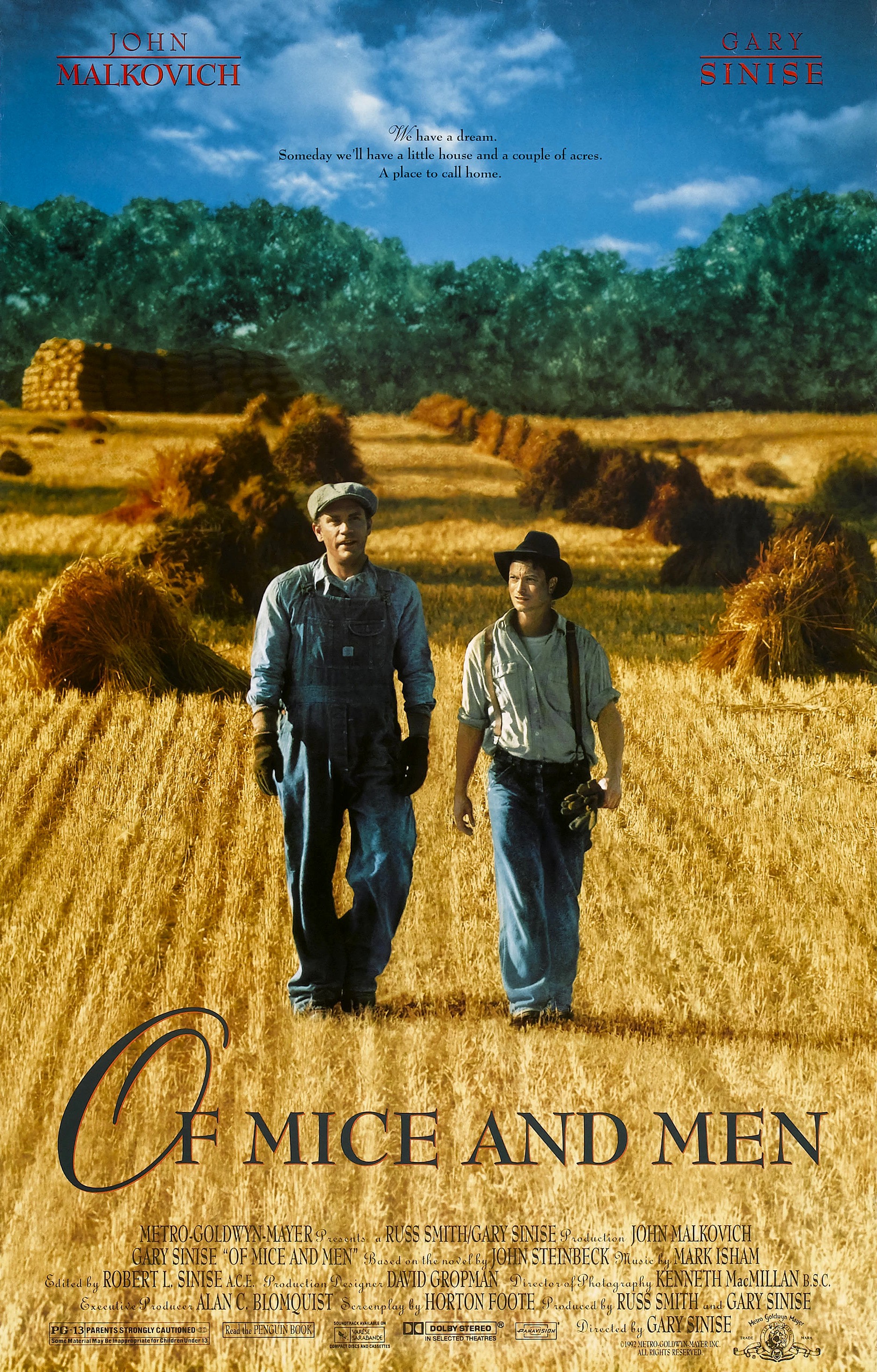 Mega Sized Movie Poster Image for Of Mice and Men (#1 of 3)