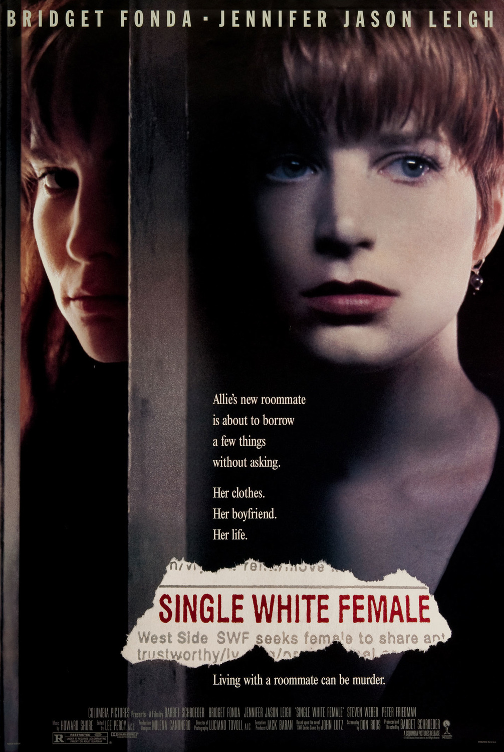 Extra Large Movie Poster Image for Single White Female 