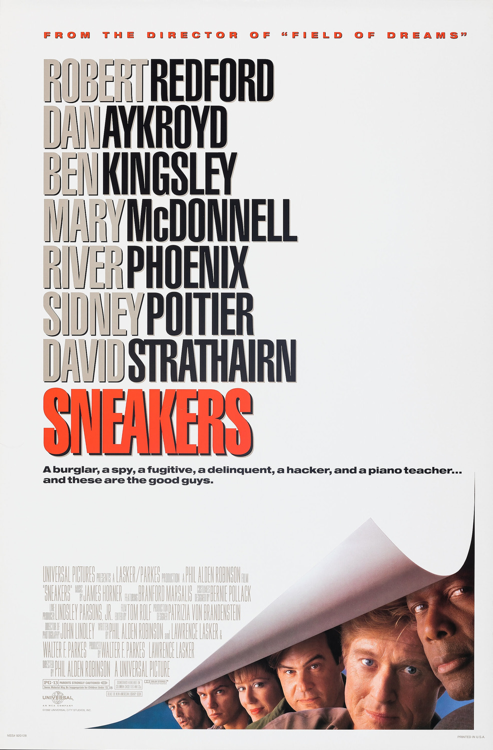 Extra Large Movie Poster Image for Sneakers 