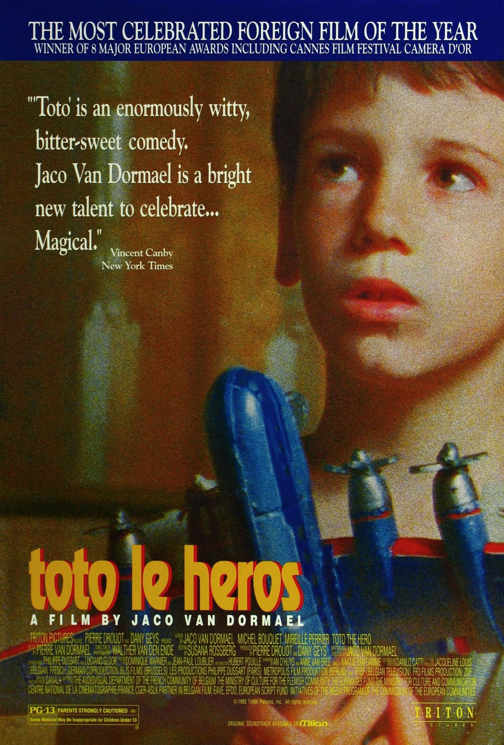 Extra Large Movie Poster Image for Toto le Heros (#2 of 2)