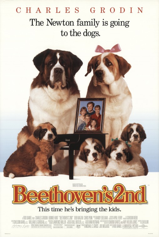 Beethoven's 2nd Movie Poster