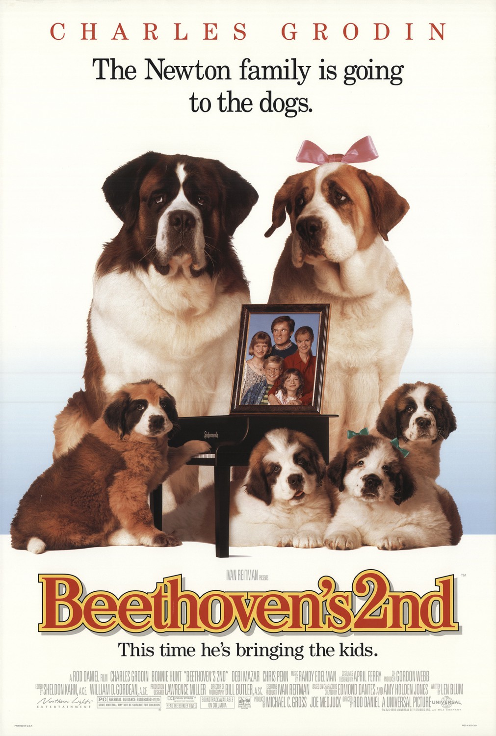 Extra Large Movie Poster Image for Beethoven's 2nd (#1 of 2)